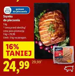 Lidl Szynka do pieczenia Lidl oferta