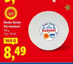 Lidl Ser manouri Deska Serów oferta