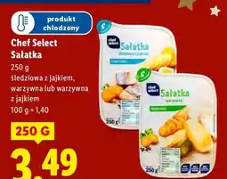 Lidl Sałatka śledziowa z jajkiem, warzywna lub warzywna z jajkiem Chef Select oferta