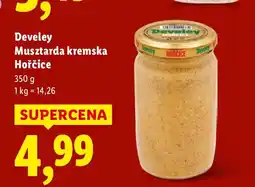 Lidl Musztarda kremska Hotčice Develey oferta
