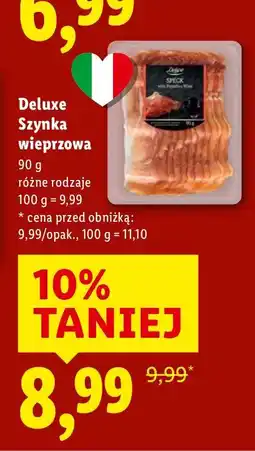 Lidl Szynka wieprzowa Deluxe oferta