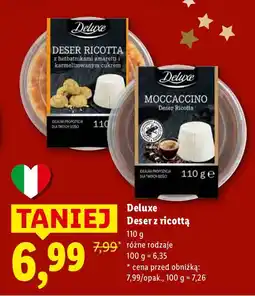 Lidl Deser z ricottą Deluxe oferta