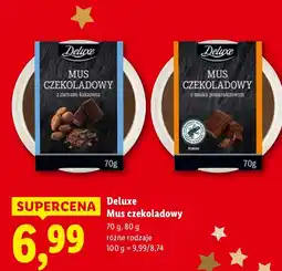 Lidl Mus czekoladowy z sosem pomarańczowym Deluxe oferta