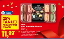 Lidl Makaroniki zestaw makaroników z nadzieniem Deluxe oferta