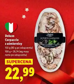Lidl Carpaccio z ośmiornicy Deluxe oferta