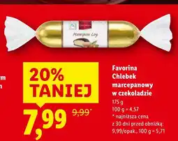 Lidl Chlebek marcepanowy w czekoladzie Favorina oferta