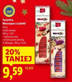 Lidl Marcepan z Lübeki Favorina oferta