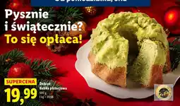 Lidl Babka pistacjowa Deluxe oferta