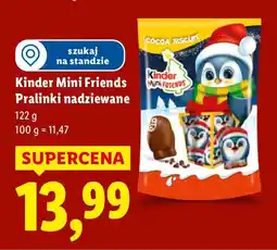 Lidl Czekolada Kinder Mini Friends Pralinki nadziewane oferta