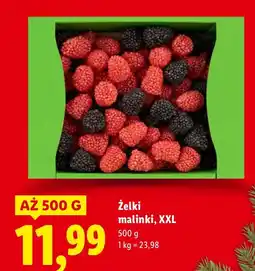 Lidl Żelki malinki, XXL Lidl oferta