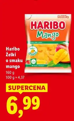 Lidl Żelki Haribo Żelki smaku mango oferta