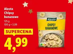 Lidl Chipsy bananowe Alesto Chipsy bananowe oferta