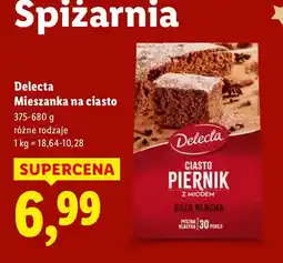 Lidl Ciasto Delecta Mieszanka na ciasto oferta