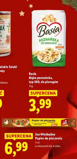 Lidl Mąka poznańska Basia Mąka poznańska, typ 500, do pierogów oferta
