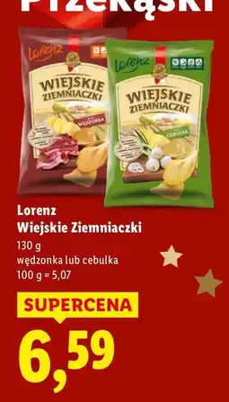Lidl Chipsy ziemniaczki Lorenz Wiejskie Ziemniaczki oferta