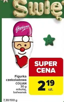 Globi Figurka czekoladowa Golian 30 g mikołaj, bałwanek oferta