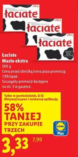 Lidl Łaciate Masło ekstra oferta