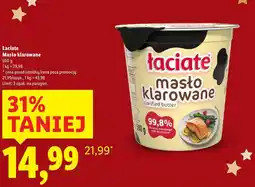 Lidl Łaciate, Masło klarowane oferta