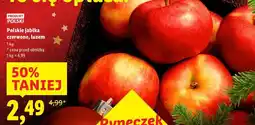 Lidl Polskie jabłka czerwone, luzem oferta