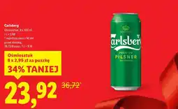 Lidl Carlsberg, 8 x 500 ml oferta