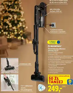 Lidl Akumulatorowy odkurzacz pionowy, 22.2 V oferta