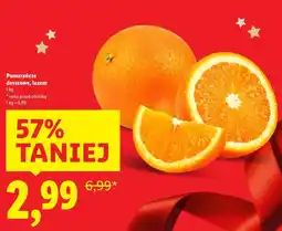 Lidl Pomarańcze deserowe, luzem oferta