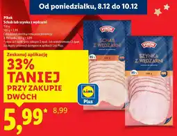 Lidl Pikok, Schab lub szynka z wędzarni oferta