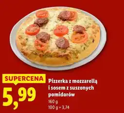 Lidl Pizzerinka z mozzarellą i sosem z suszonych pomidorów oferta