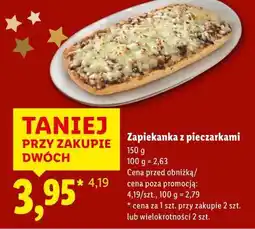 Lidl Zapiekanka z pieczarkami oferta