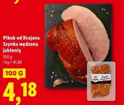 Lidl Pikok od Krajana, Szynka wędzona jabłonią oferta