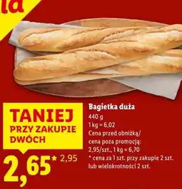 Lidl Bagietka duża oferta