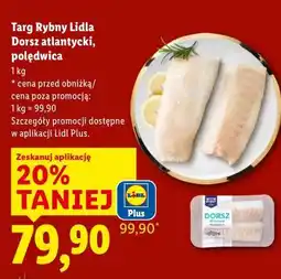 Lidl Dorsz atlantycki, polędwica oferta