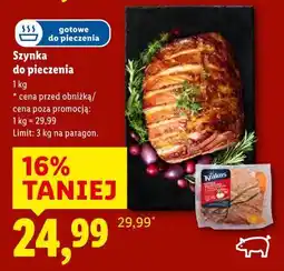 Lidl Szynka do pieczenia oferta