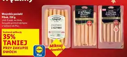 Lidl Wszystkie parówki Pikok oferta