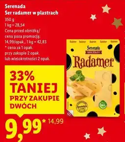 Lidl Serenada, ser rada mer w plastrach oferta