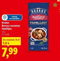 Lidl Krakus, Barszcz czerwony Familijny oferta