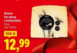 Lidl Deluxe, ser owczy z truflą letnią oferta