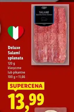 Lidl Deluxe, Salami spianata oferta