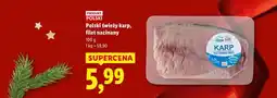 Lidl Polski świeży karp, filet nacinany oferta