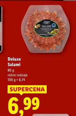 Lidl Deluxe, salami oferta
