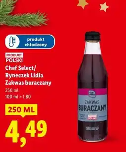 Lidl Zakwas buraczany oferta
