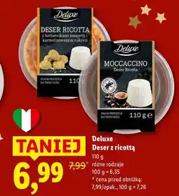 Lidl Deluxe, Deser z ricottą oferta