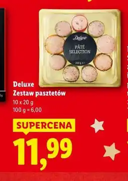 Lidl Deluxe, zestaw pasztecików oferta