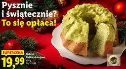 Lidl Deluxe, babka pistacjowa oferta