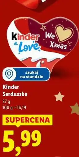 Lidl Kinder Serduszko oferta