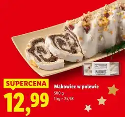 Lidl Makowiec w polewie oferta