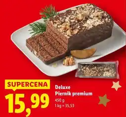 Lidl Deluxe, piernik premium oferta