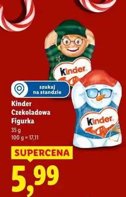 Lidl Kinder Czekoladowa figurka oferta