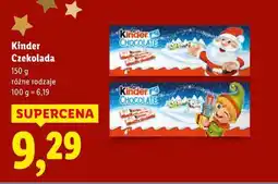 Lidl Kinder czekolada oferta