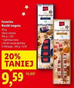 Lidl Kostki nugatu oferta